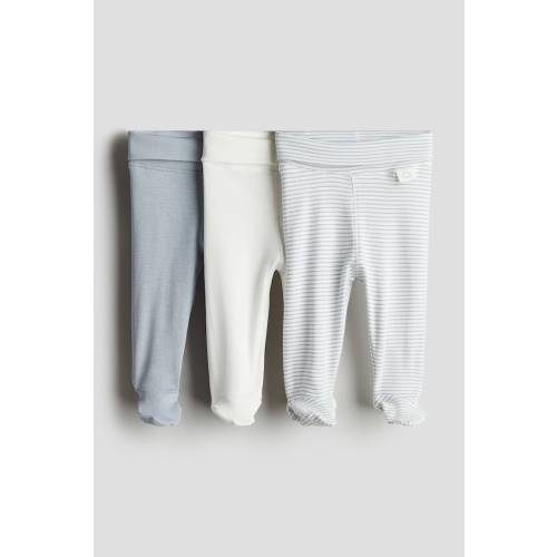 3-pack Foldover-Waist Leggings