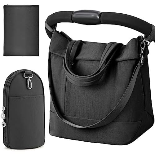 Diaper Bag Tote Large Travel Fashion Crossbody For Monther,Mommy Bags Outdoor Handbags With Insulated Bag And Changing Pad