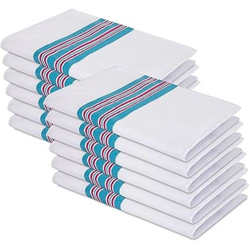 Elaine Karen 100% Cotton WASHCLOTHS, 8pc Set