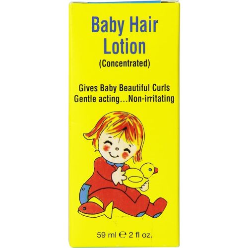 Baby Hair Lotion – Concentrated Formula for Beautiful Curls, Gentle & Non-Irritating Hair Cream for Infants and Toddlers, 2 fl oz