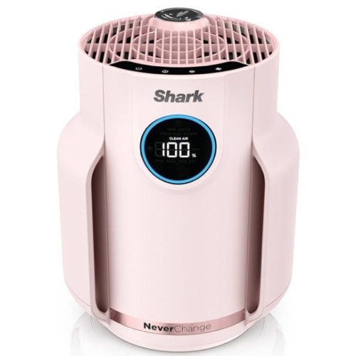 Shark NeverChange Air Purifier Compact Pro, Long-Lasting HEPA-Exceeding Filtration, For Pet Dander, Dust, Smoke, Allergens, Up to 250 sq. ft., Odor Neutralizer, Bedroom, Nursery, Dorm, HP072 (2025)