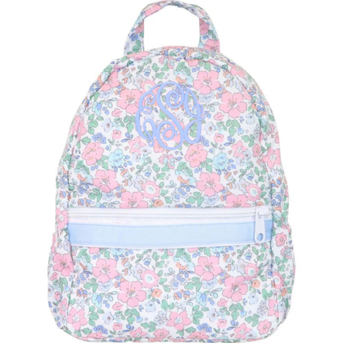 Pink And Blue Floral Backpack – Cecil & Lou