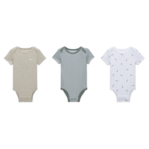 Nike Baby Essentials Baby (0-9M) 3-Pack Bodysuits