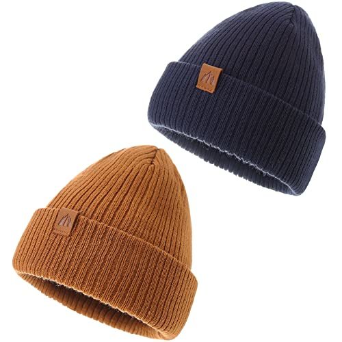 LMLALML Beanie for Toddler Boys Elegant Baby Beanie Knit Winter Hat for Kids