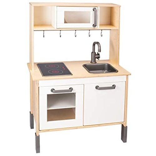 Ikea Duktig Mini-kitchen, Birch Plywood, White