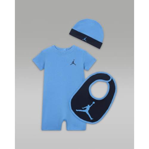 Jordan Jumpman Baby 3-Piece Romper Set