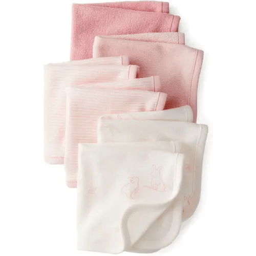 Carter's 6-Pack Washcloths (Pink Multi)
