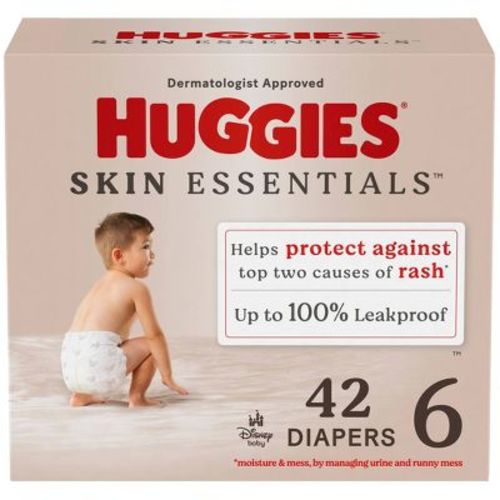 Huggies Skin Essentials Diapers Super Pack - Size 5 - 50ct