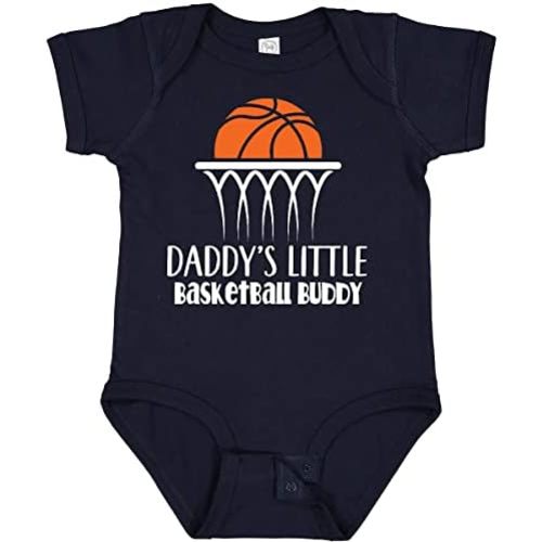 inktastic Daddys Little Basketball Buddy Boys Baby Bodysuit