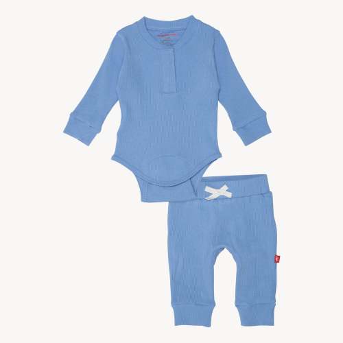 blue skies ribbed cotton (6-9 months)