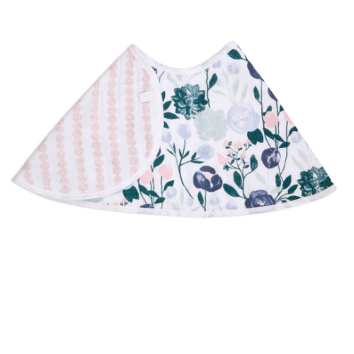 Flowers Bloom Print Burp Cloth | aden + anais