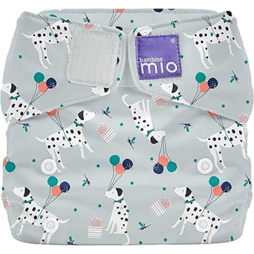 Bambino Mio, miosolo classic all-in-one cloth diaper, puppy party