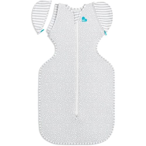 Love to Dream Swaddle Up Transition Swaddle, Luxuriously Silky Soft Viscose from Bamboo, Patented Zip-Off Wings, Gently Help Baby Transition, 1.0 TOG, 13-19 lbs, Gray