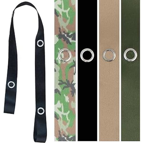 Toy Saver Strap Holder Leash Secure Accessories Camo/Black/Tan/Olive - 4pc