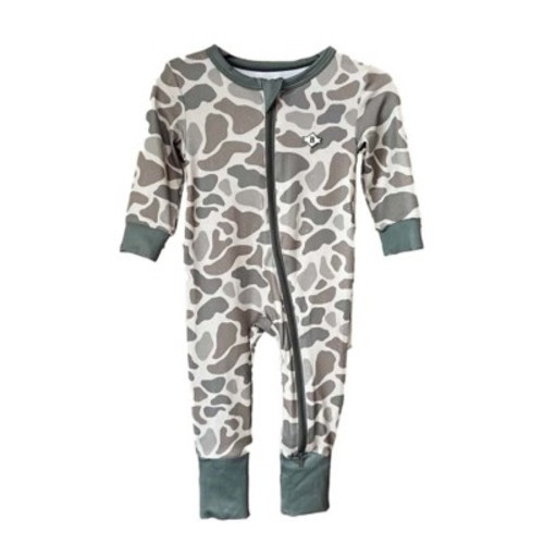 Baby Burlebo Full Zip Convertible Pajamas