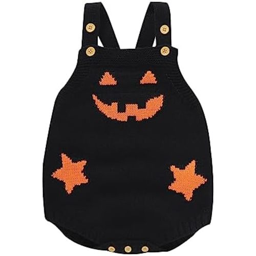 Unisex Baby Girl Boy Knitted Romper Jumpsuit Checkerboard Plaid One Piece Button Down Sweater Playsuit Clothes