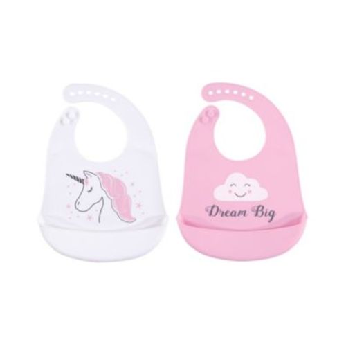 Girls Silicone Bibs