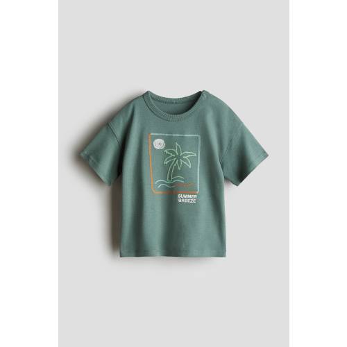 PRINTED COTTON T-SHIRT