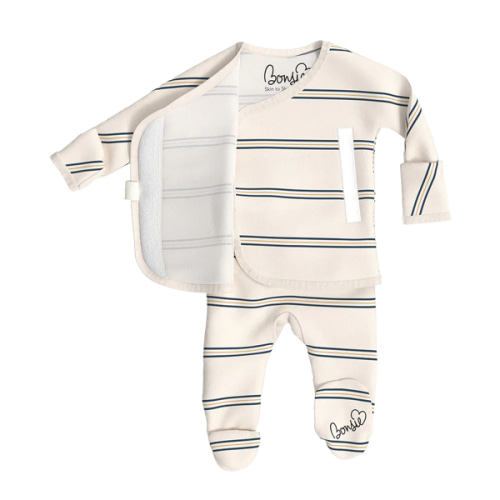 Footie - Old School – Bonsie Skin to Skin Babywear