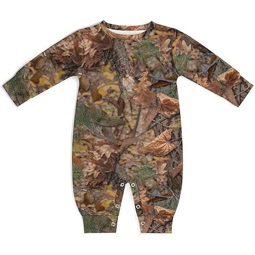 Newborn Baby Romper Clothing Cute Infant Long Sleeve Clothes Jumpsuit Playsuit One Piece Outfit for Boy Girl