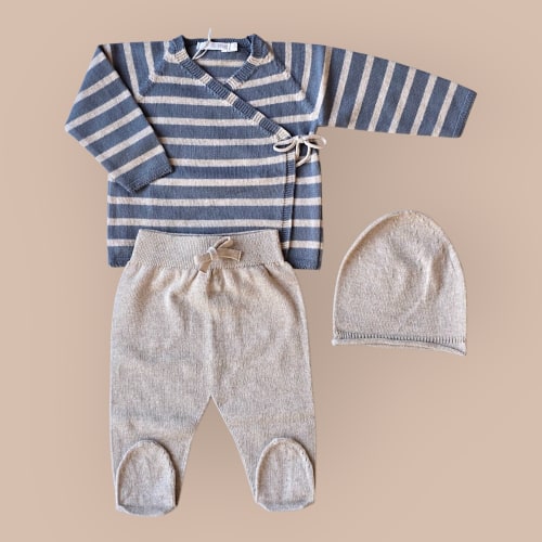 Li And Me Ocean Toasted 2pc Set + Hat