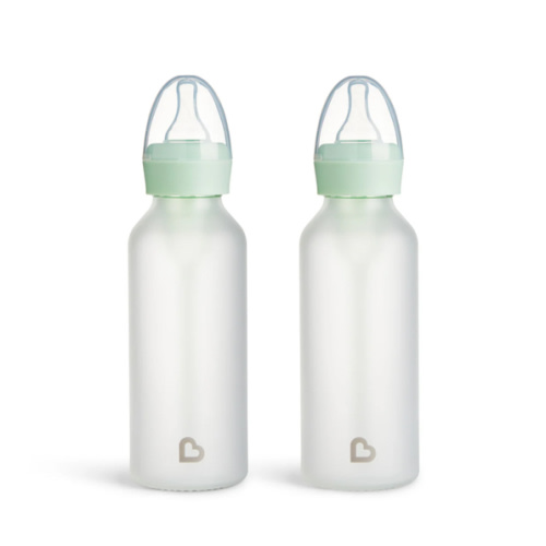 Bond® Silicone Glass Bottle, 8oz, 2pk | Mint