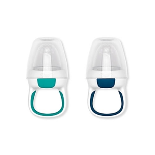 OXO tot® 2-Pack Silicone Self-Feeders in Navy/teal