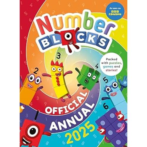 Numberblocks Annual 2025 - Kids Activity Book, Maths Puzzles & Games for Preschool Ages 3-6 Years (Numberblocks Annuals)