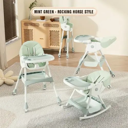 1 adjustable multifunctional portable children's high chair - Temu