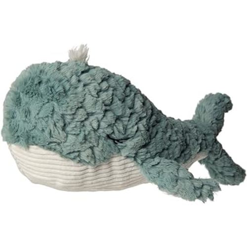 Mary Meyer Putty Stuffed Animal Soft Toy, 14-Inches, Slate Blue Whale