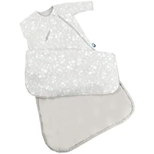 GUNAMUNA Unisex Baby Long-Sleeve Wearable Sleep Bag, 1.0 TOG, Soft Rayon, Easy Diaper Changes, Style 2701