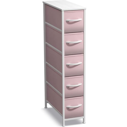 Sorbus Kids Dresser with 5 Drawers - Storage Unit Organizer Chest for Clothes - Bedroom, Kids Room, Nursery, & Closet