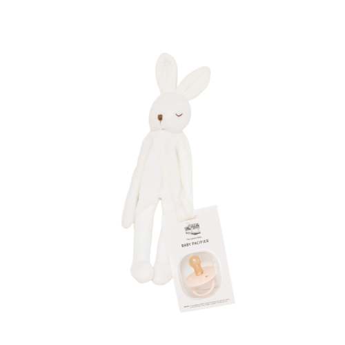 Bunny Paci Holder - White