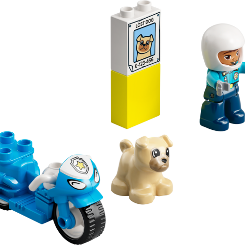 Police Motorcycle 10967 | DUPLO® | Buy online at the Official LEGO® Shop US