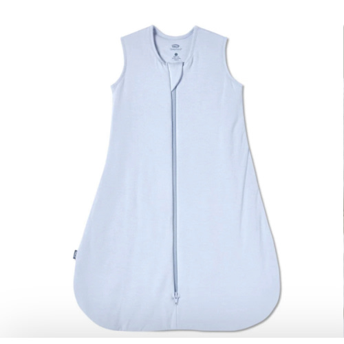 HALO - 1.5 TOG supersoft bamboo wearable blanket, double zipper sleeping bag with weighted feel - blue