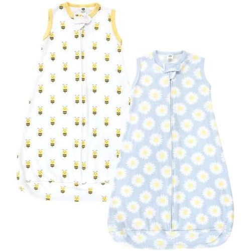 Hudson Baby BabyCotton Long-Sleeve Wearable Sleeping Bag, Sack, Blanket