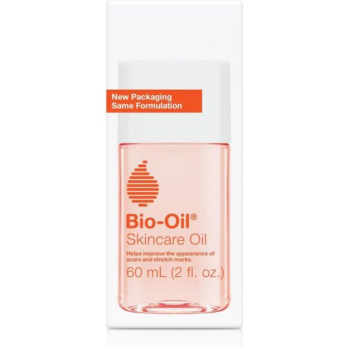 Bio-Oil Skincare Body Oil, Vitamin E, Serum for Scars & Stretchmarks, Face & Body Moisturizer, 2 oz, All Skin Types