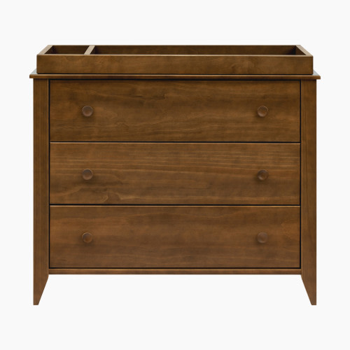 babyletto Sprout 3-Drawer Changer Dresser - Natural Walnut