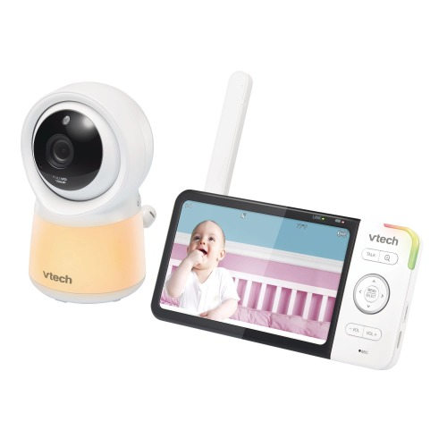 VTech RM5754HD Remote Access Fixed Digital Video Baby Monitor, 5-in