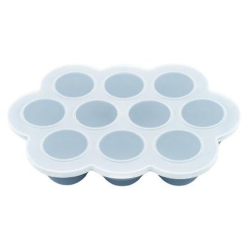 Weesprout Silicone Baby Food Freezer Tray With Clip-on Lid (navy, Ten 1.5 Ounce Sections)