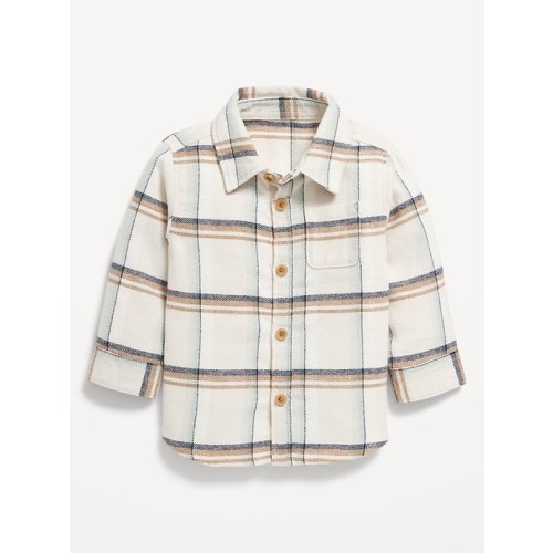 Soft-Brushed Flannel Pocket Shirt for Baby