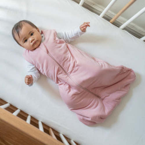 Dusty Pink Wearable Blanket SuperSoft Bamboo Small 1.5 TOG | HALO