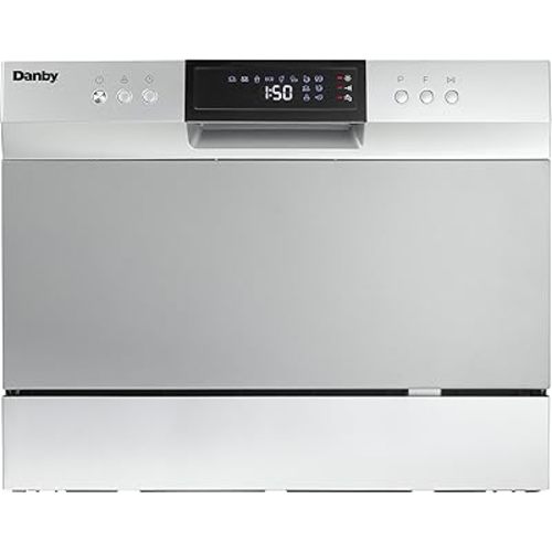 Danby DDW631SDB Countertop Dishwasher, Stainless Steel