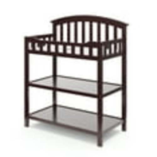 Graco Infant Changing Table with Changing Pad, Espresso