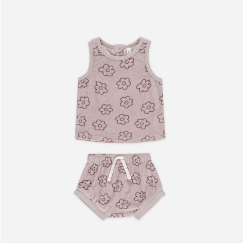 Terry Tank + Short Set || Lavender – Quincy Mae 6-12mo