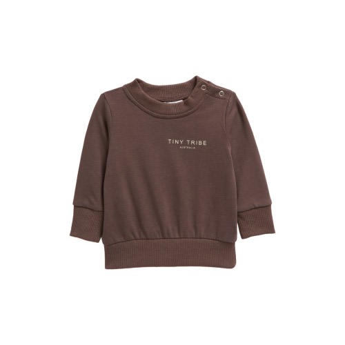 Core Signature Crewneck Sweatshirt / 3-6M (iron)