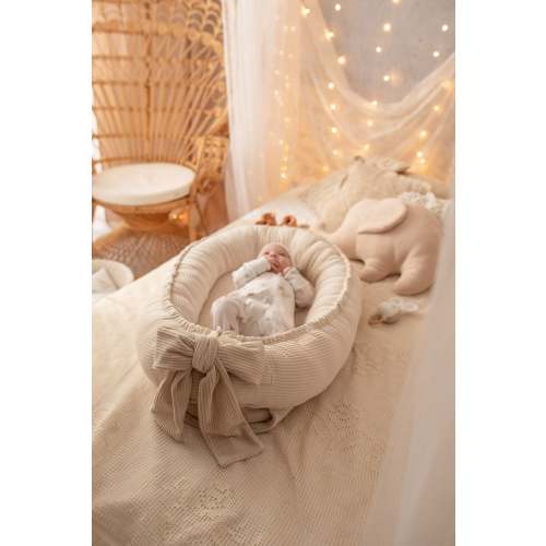 Velvet Baby Nest – Cozy & Safe Baby Sleeper