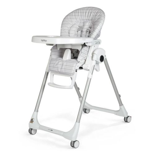 Peg Perego Prima Pappa Zero 3 High Chair - White And Gray