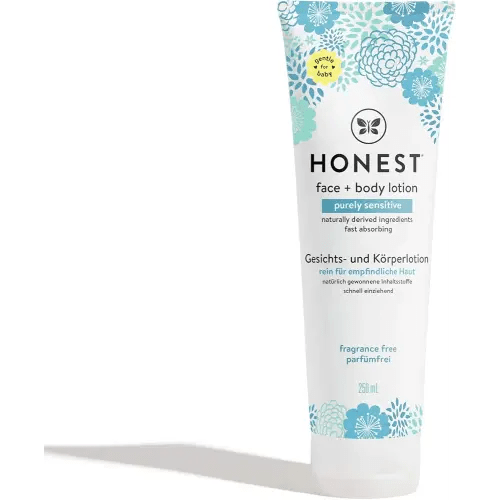 The Honest Company Purely Simple Face + Body Lotion, Fragrance Free