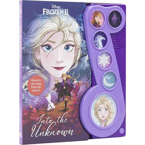 Disney Frozen 2 Elsa, Anna, Olaf, and More! - Into the Unknown Little Music Note Sound Book - PI Kids (Play-A-Song) Board book – Sound Book, February 5, 2020